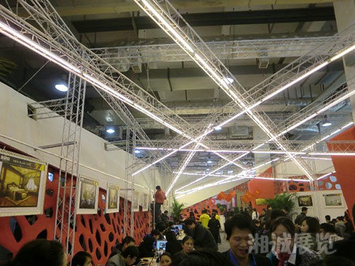 家博會喜居安裝飾公司展位布置